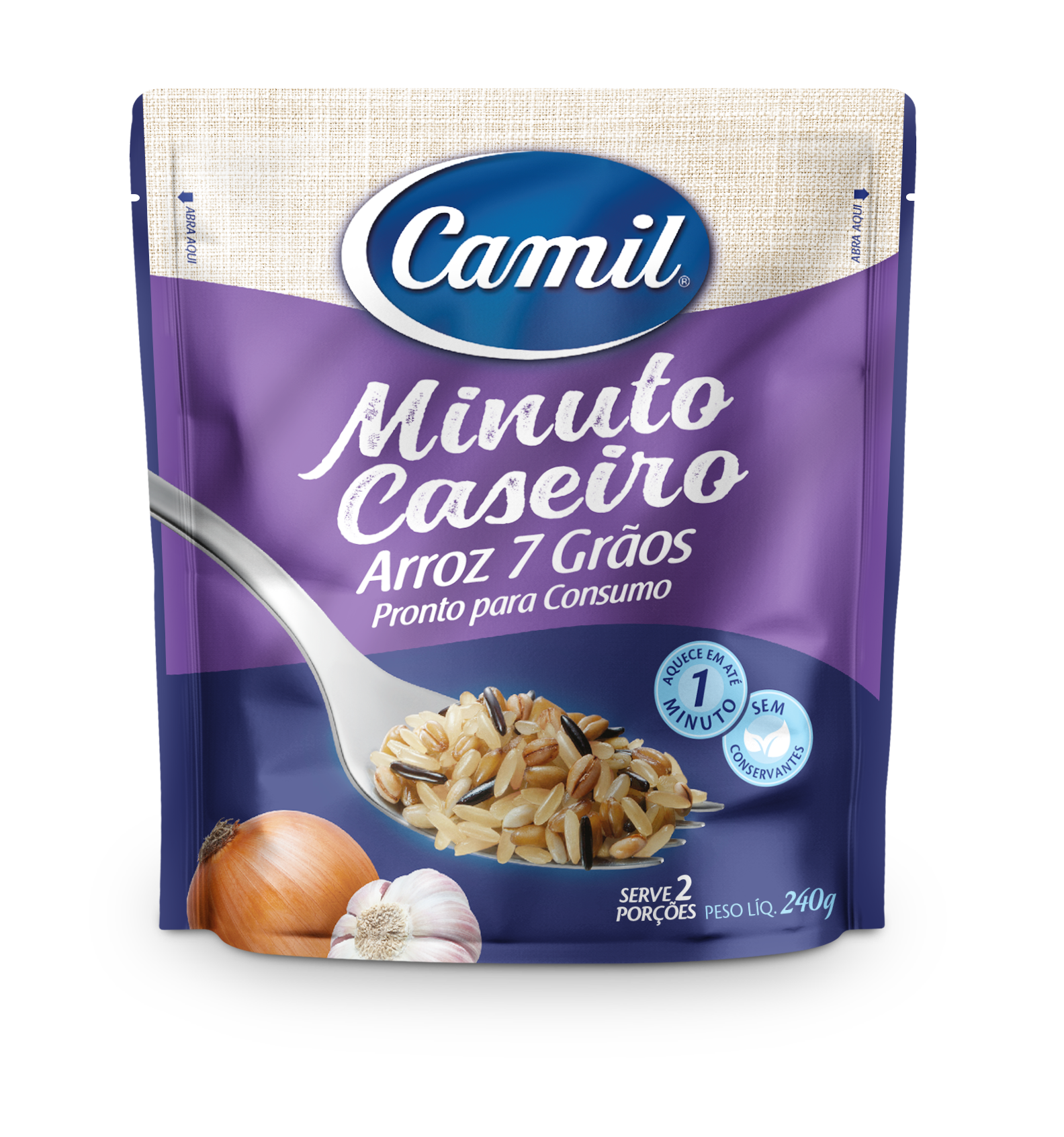 Arroz 7 Grãos Minuto Caseiro CAMIL