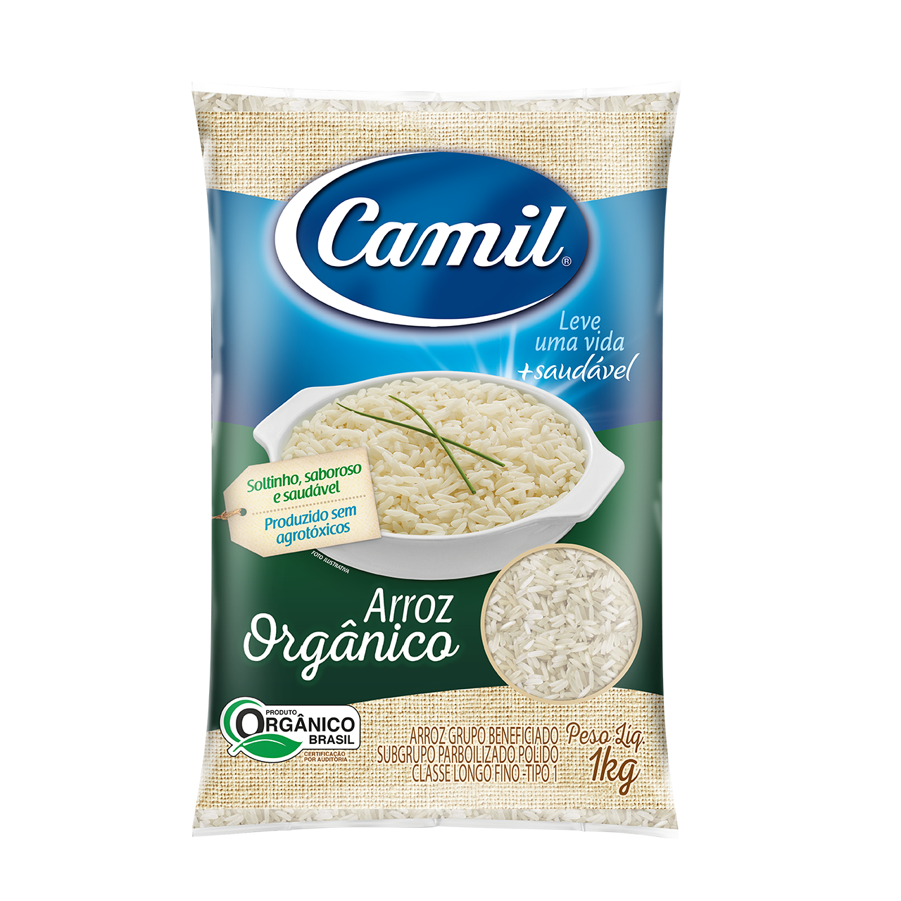 Arroz orgânico
